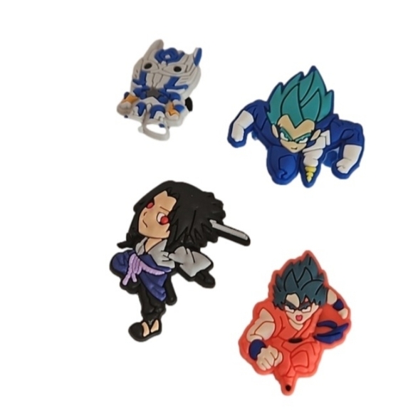 Bundle of 4 crock's charms. Pop some personality into your shoes with Jibbitz - Picture 2 of 6